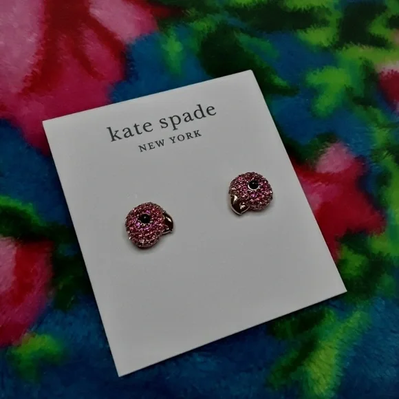 NWT Kate Spade Tropic Paradise Stud Earrings - Picture 5 of 6